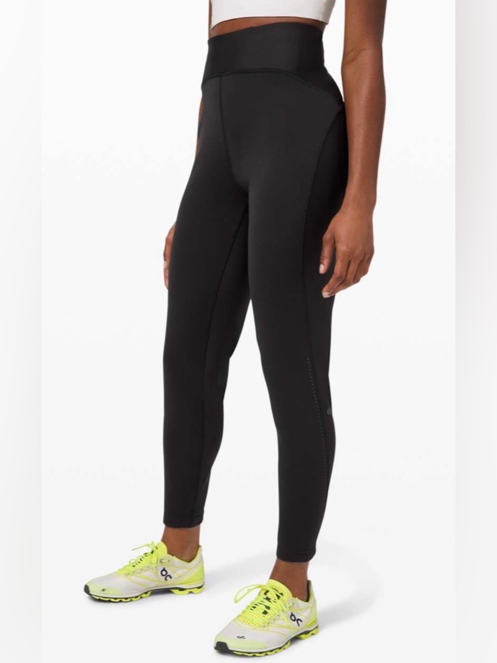 Lululemon Chase The Chill Super High Rise 28” Pants Black Size 6
